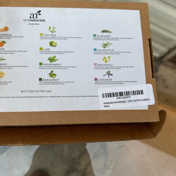 Unique ultrasonic technology wooden grain design oil diffuser and oils. W1-44-23 - Picture 5 of 8